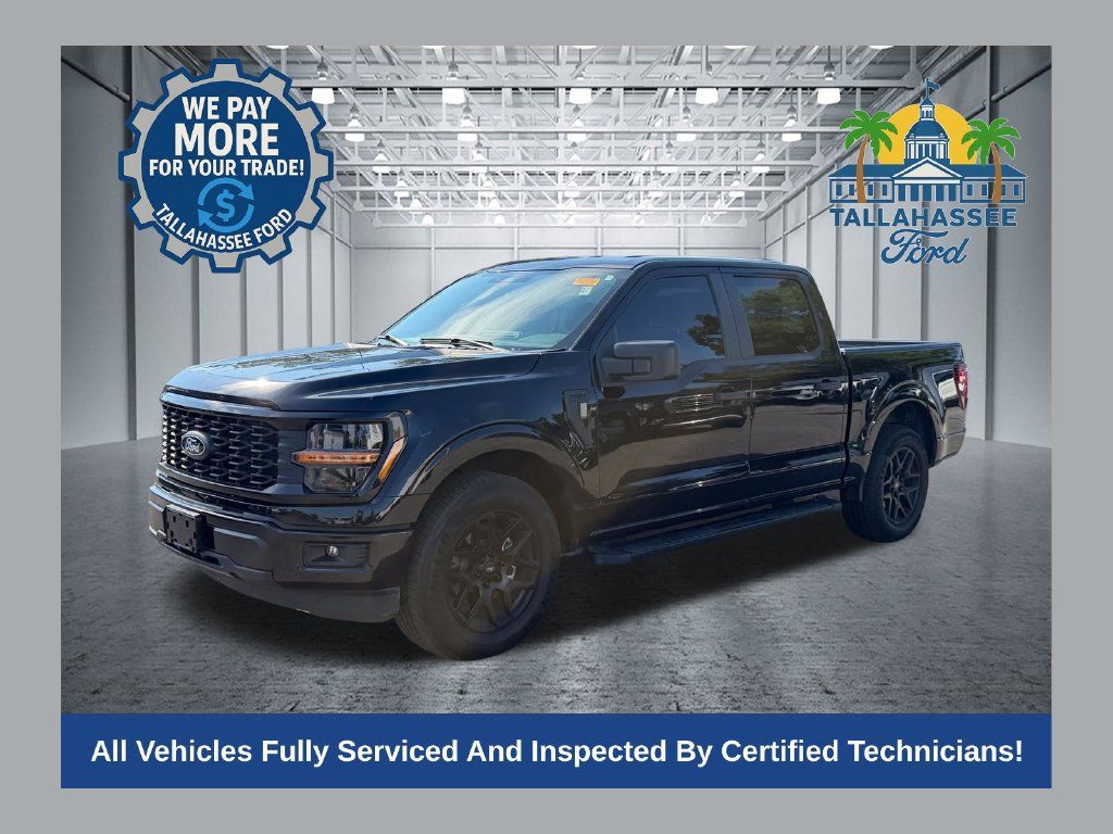 Used 2025 Ford F150 STX w/ STX Black Appearance Package RWD image 1