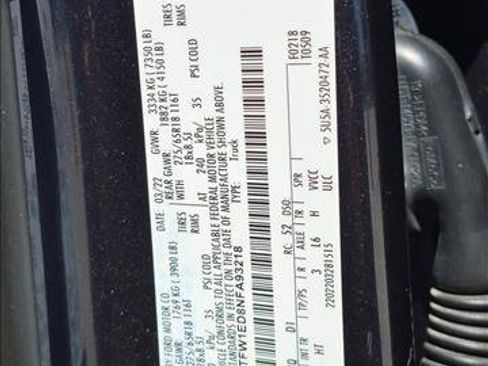 Used 2022 Ford F150 Lariat w/ Equipment Group 501A Mid AWD/4WD image 23