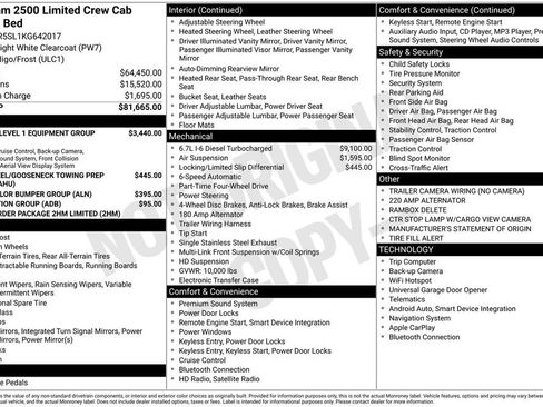 Used 2019 RAM 2500 Limited AWD/4WD image 39