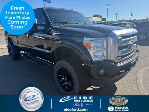 Used 2016 Ford F350 Platinum w/ Platinum Package AWD/4WD image 1