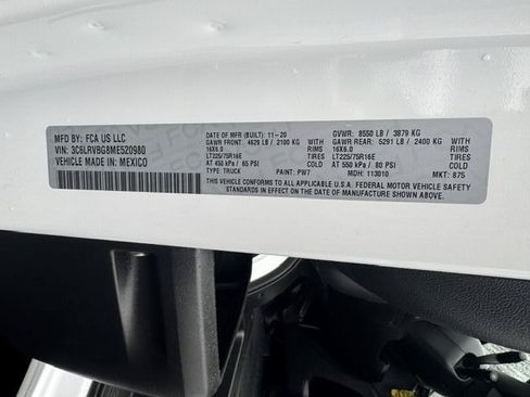 Used 2021 RAM ProMaster 1500 FWD image 20