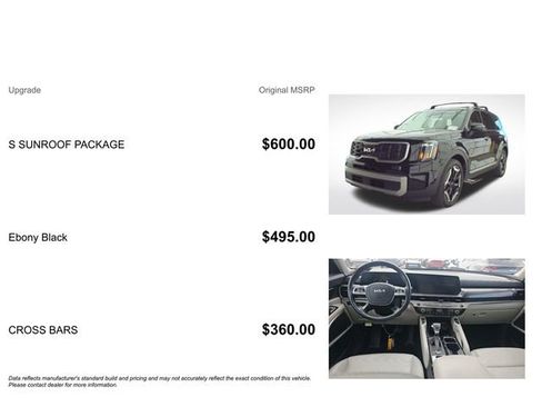 Used 2024 Kia Telluride S w/ S Sunroof Package AWD/4WD image 3