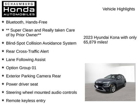 Used 2023 Hyundai Kona SEL AWD/4WD image 7