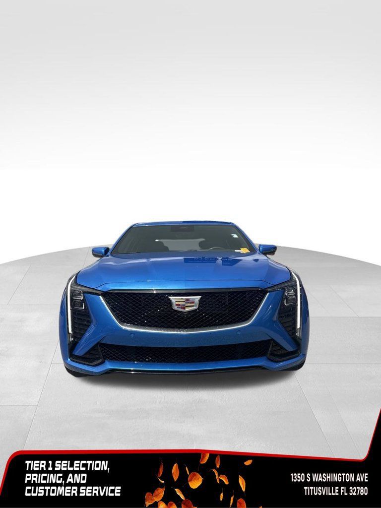 Used 2025 Cadillac CT5 V w/ Technology Package RWD image 3