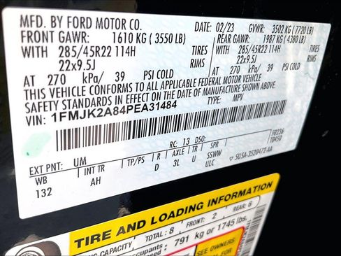 Certified 2023 Ford Expedition Max Limited AWD/4WD image 33