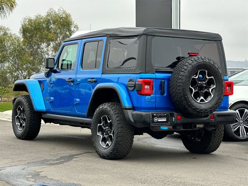 Used 2021 Jeep Wrangler Unlimited Rubicon 4xe w/ Steel Bumper Group image 5