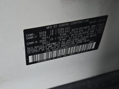 Used 2021 Subaru Outback Onyx Edition XT w/ Popular Package #2 image 55