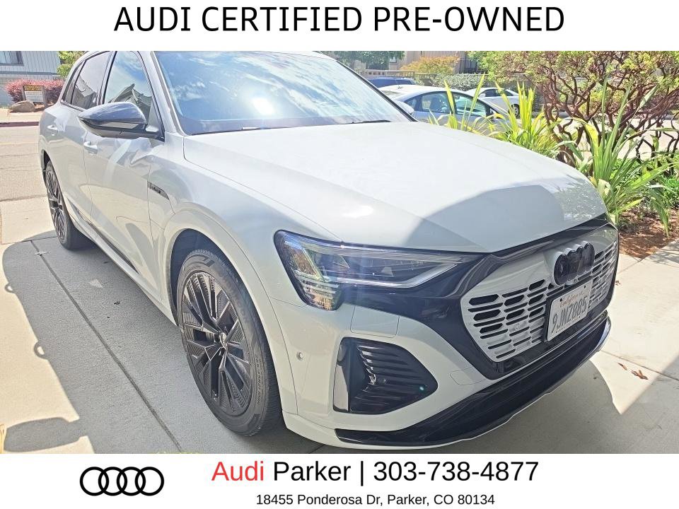 Used 2024 Audi Q8 e-tron Prestige w/ Prestige Package AWD/4WD image 2