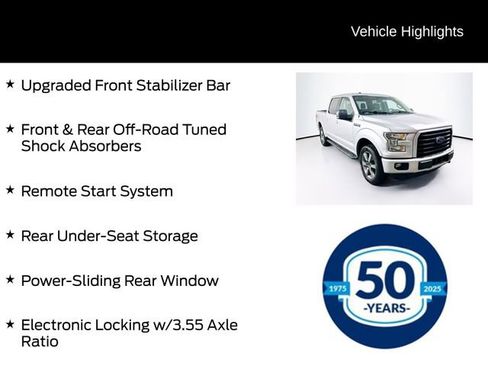 Used 2015 Ford F150 XLT w/ Equipment Group 302A Luxury image 21