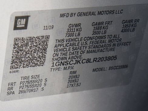 Used 2020 Chevrolet Suburban Premier RWD image 58