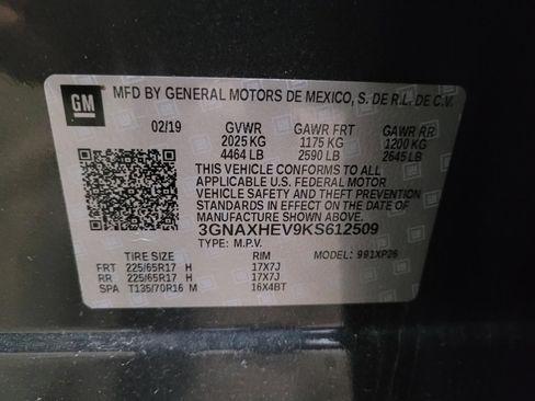 Used 2019 Chevrolet Equinox LS FWD image 33