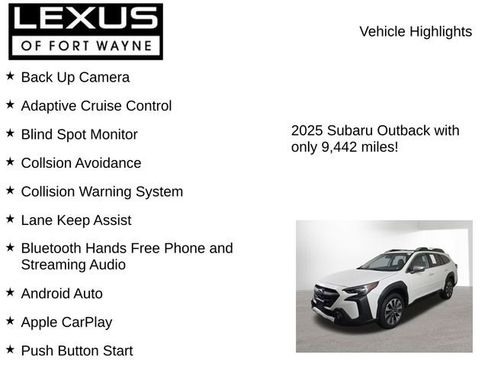 Used 2025 Subaru Outback Touring image 7