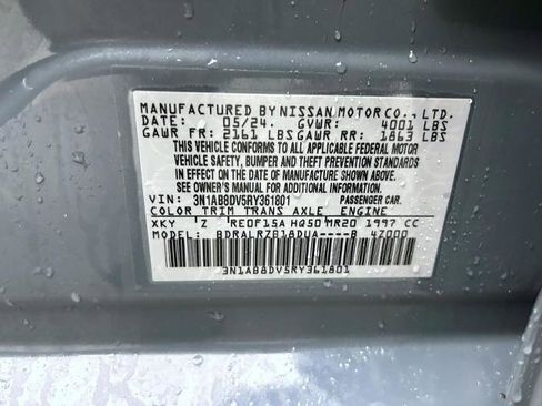 Certified 2024 Nissan Sentra SR FWD image 25