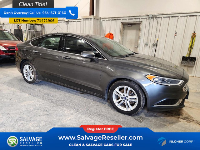 Used 2018 Ford Fusion SE w/ Fusion SE Technology Package FWD image 5
