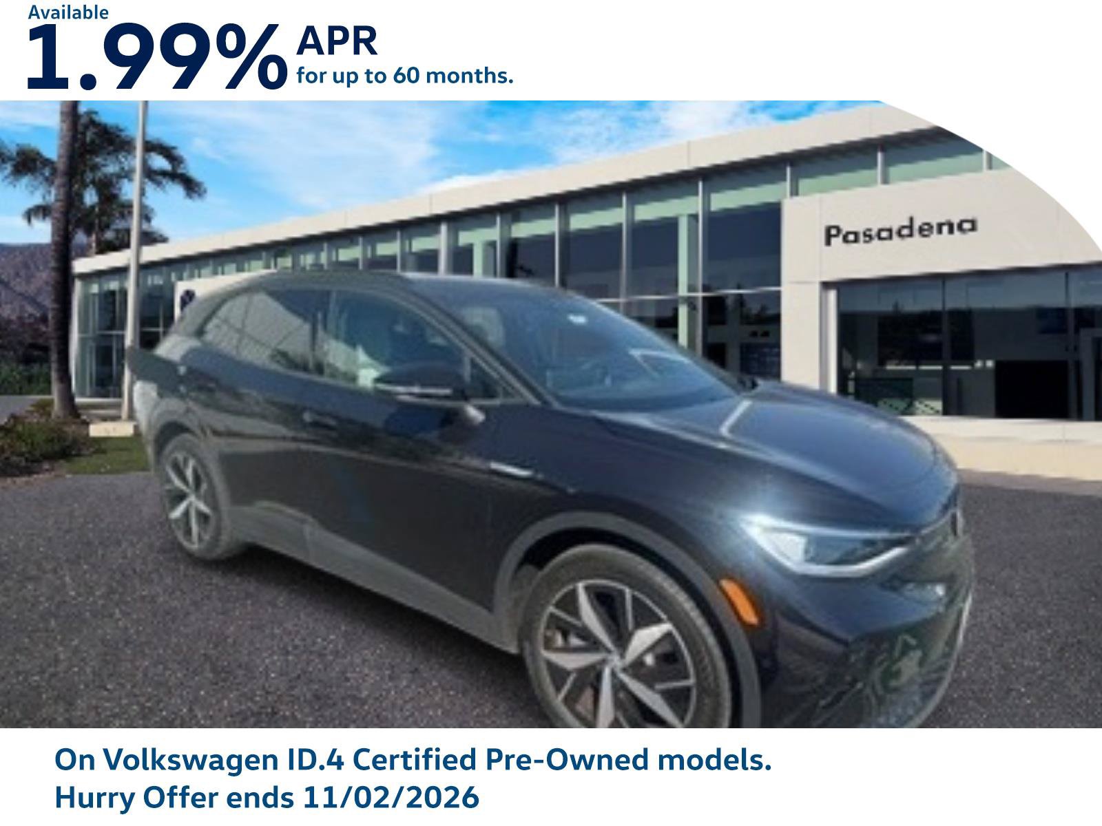 Used 2026 Volkswagen ID.4 Pro S RWD image 1
