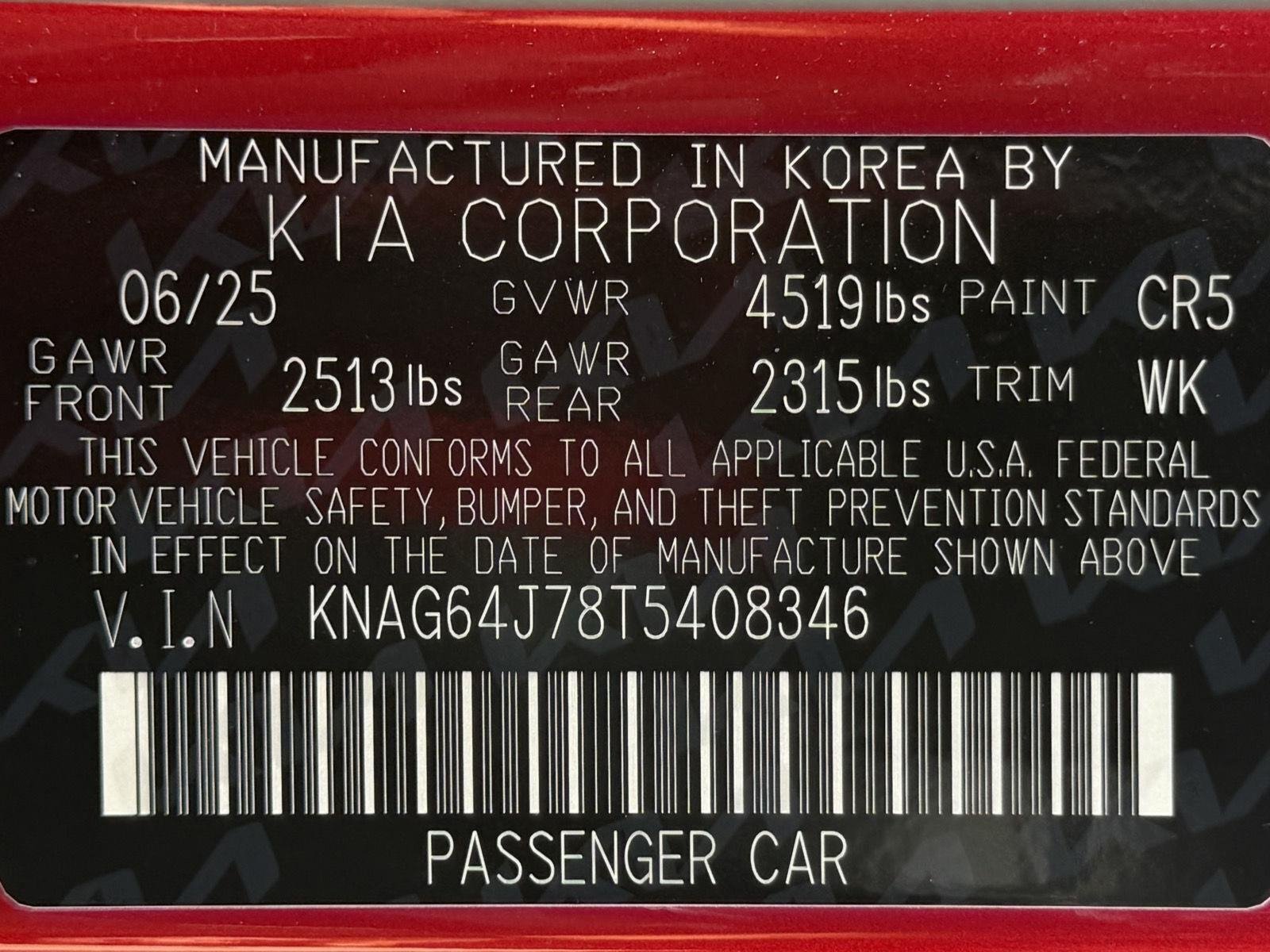 Certified 2026 Kia K5 GT-Line AWD/4WD image 44