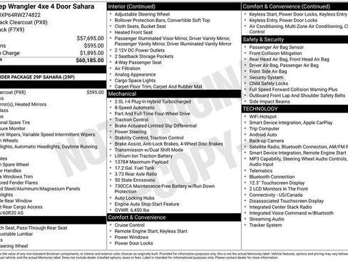 Used 2024 Jeep Wrangler Unlimited Sahara AWD/4WD image 6