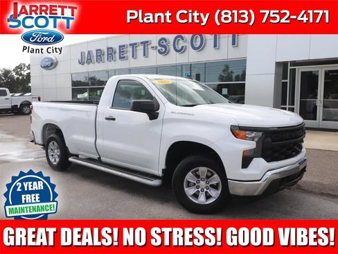 Used 2025 Chevrolet Silverado 1500 W/T RWD image 1