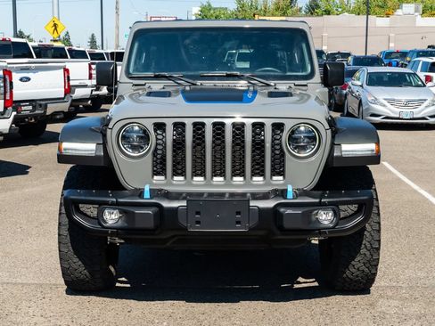 Used 2023 Jeep Wrangler Unlimited Rubicon 4xe w/ Steel Bumper Group AWD/4WD image 2