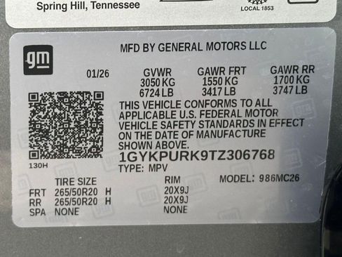 New 2026 Cadillac Lyriq Sport w/ LPO, Floor Liner Package RWD image 19