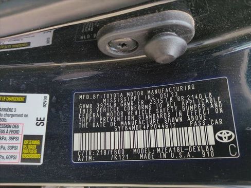 Certified 2023 Toyota Corolla LE FWD image 15