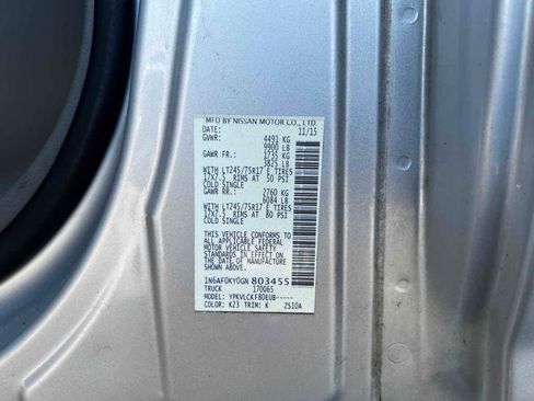 Used 2016 Nissan NV 3500 S w/ Power Package image 24