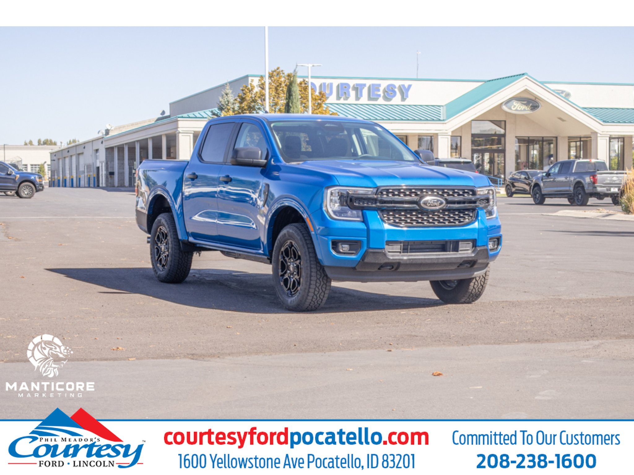 New 2026 Ford Ranger XLT w/ Equipment Group 301A High AWD/4WD image 1