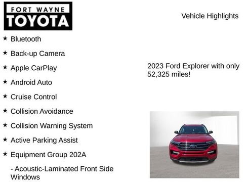 Used 2023 Ford Explorer XLT w/ Equipment Group 202A AWD/4WD image 8