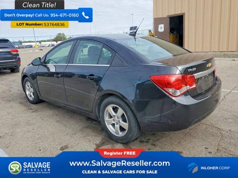 Used 2014 Chevrolet Cruze LT w/ All-Star Edition FWD image 3