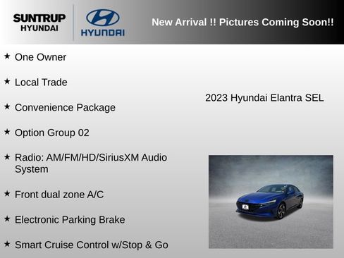 Used 2023 Hyundai Elantra SEL w/ Convenience Package FWD image 5