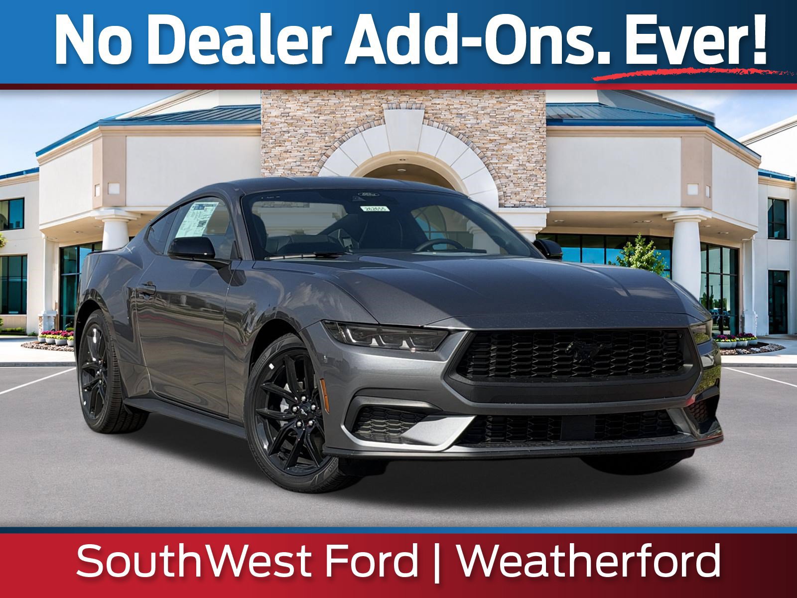 New 2026 Ford Mustang Coupe w/ Mustang Nite Pony Package RWD 360° Tour