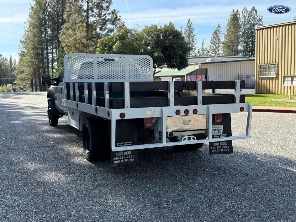 Used 2013 Ford F550 4x4 Crew Cab Super Duty w/ Payload Upgrade Pkg image 8
