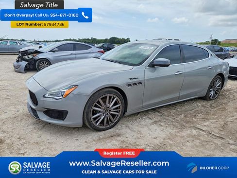 Used 2022 Maserati Quattroporte Modena Q4 AWD/4WD image 1