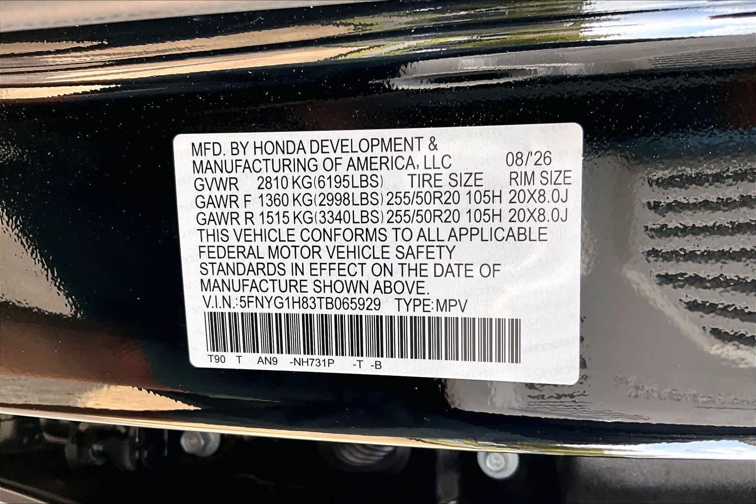 New 2026 Honda Pilot Elite image 21