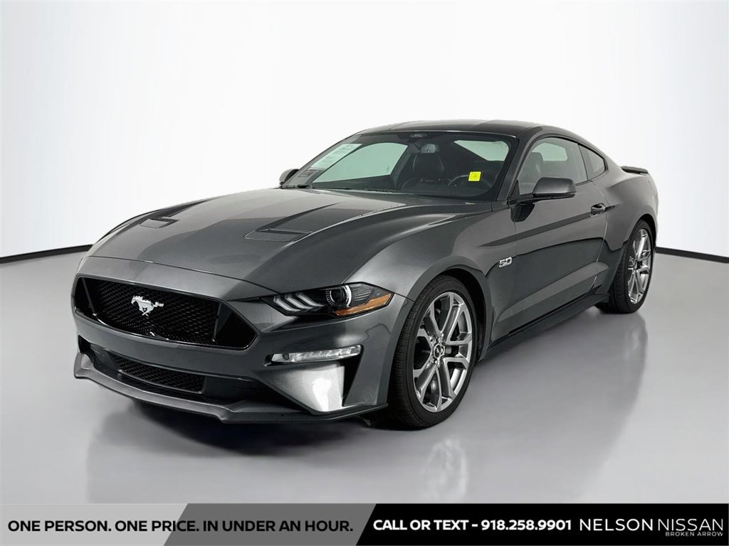 Used 2018 Ford Mustang GT Premium w/ Carbon Sport Interior Package RWD image 1