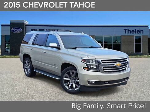 Used 2015 Chevrolet Tahoe LTZ w/ Max Trailering Package image 1