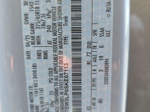 Used 2025 Ford F150 XLT w/ Equipment Group 301A Standard image 22