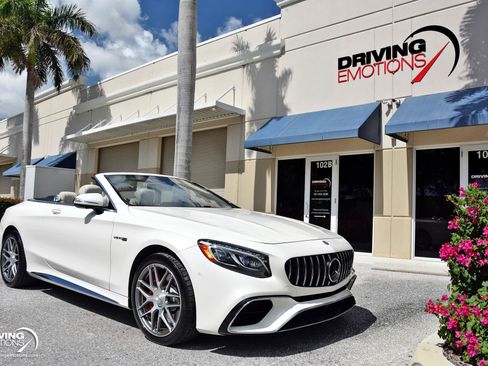 Used 2020 Mercedes-Benz S 63 AMG 4MATIC Cabriolet image 8