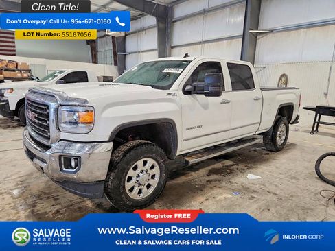 Used 2015 GMC Sierra 3500 SLT AWD/4WD image 1