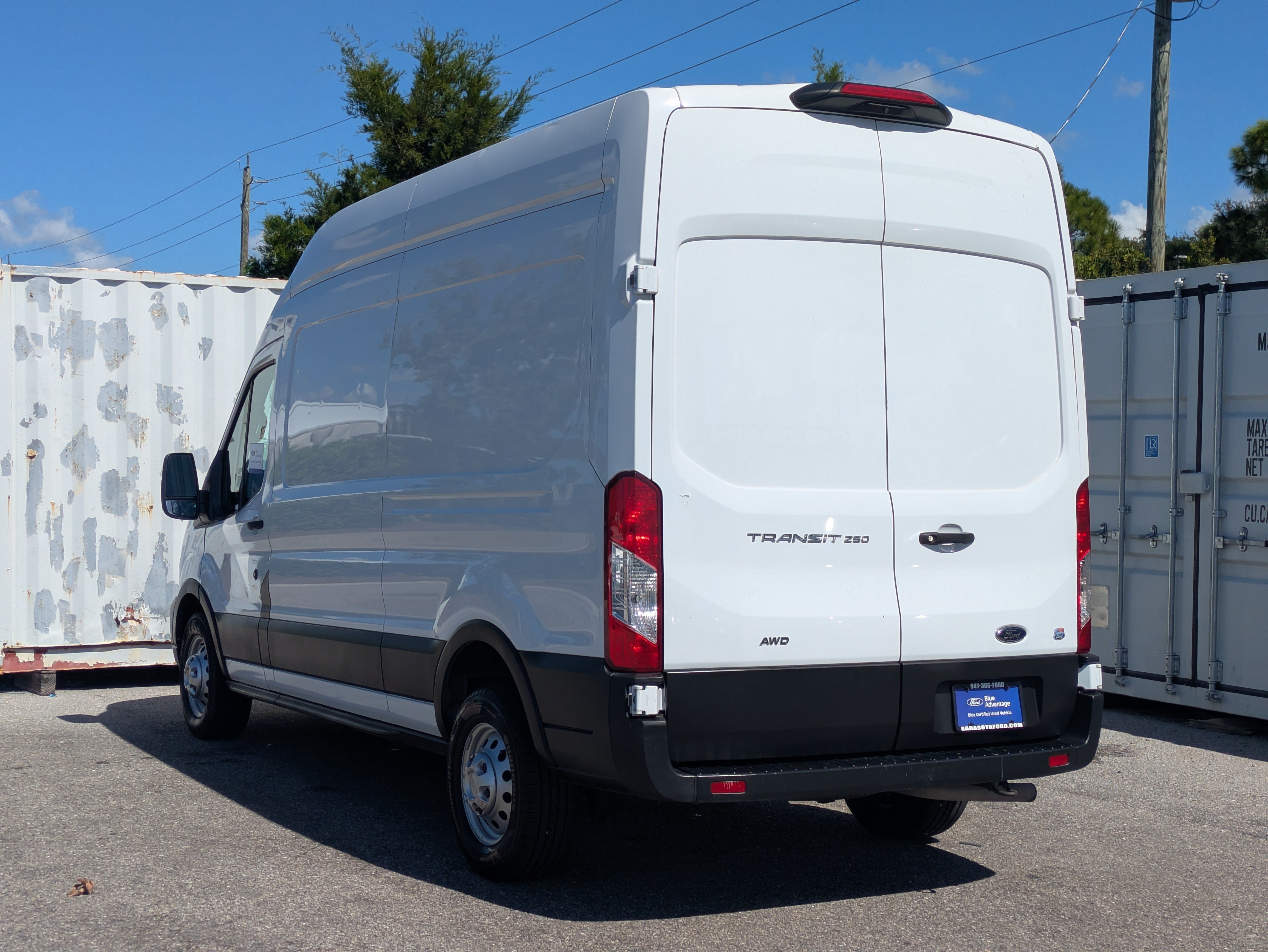 Certified 2023 Ford Transit 250 148 High Roof AWD image 7