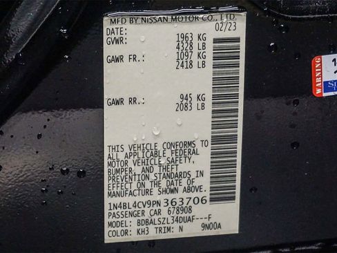 Used 2023 Nissan Altima 2.5 SR w/ SR Premium Package image 22