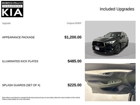 Used 2021 INFINITI QX50 Luxe w/ Appearance Package AWD/4WD image 4