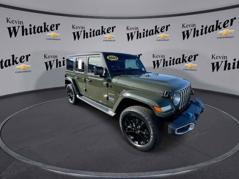 Used 2022 Jeep Wrangler Unlimited Sahara w/ Cold Weather Group image 2