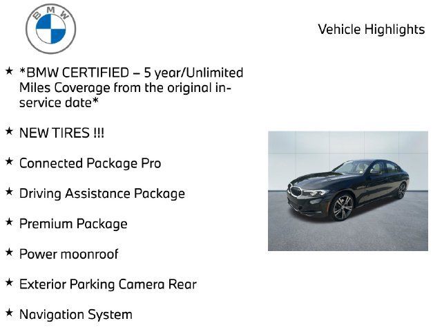 Certified 2023 BMW 330i xDrive Sedan w/ Premium Package AWD/4WD image 10