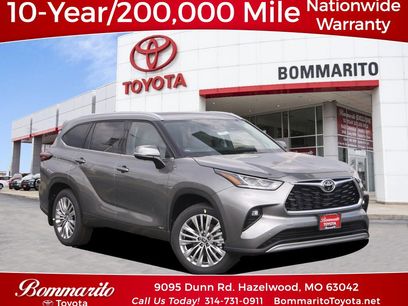 New 2026 Toyota Highlander Platinum