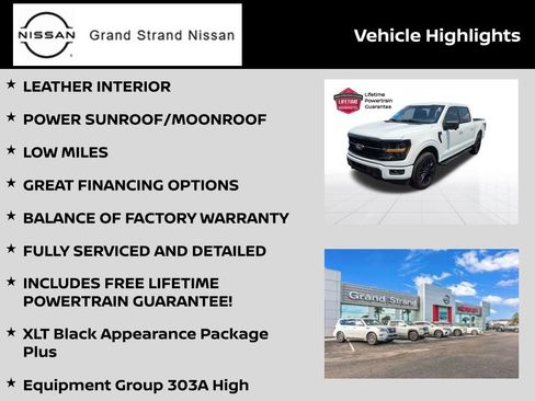 Used 2024 Ford F150 XLT w/ Equipment Group 303A High AWD/4WD image 4