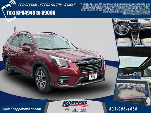 Used 2022 Subaru Forester Limited image 1