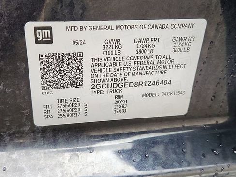 Certified 2024 Chevrolet Silverado 1500 LTZ AWD/4WD image 34