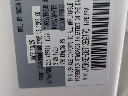 New 2026 MAZDA CX-90 3.3 Turbo w/ Premium Plus Pkg image 36