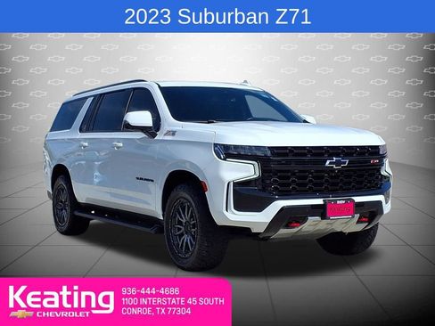 Used 2023 Chevrolet Suburban Z71 w/ Luxury Package AWD/4WD image 1